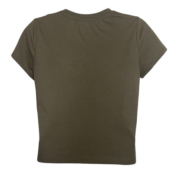 True Craft Vote Graphic T-Shirt Green Crew Neck Short Sleeve NWT Size L - Picture 2 of 6